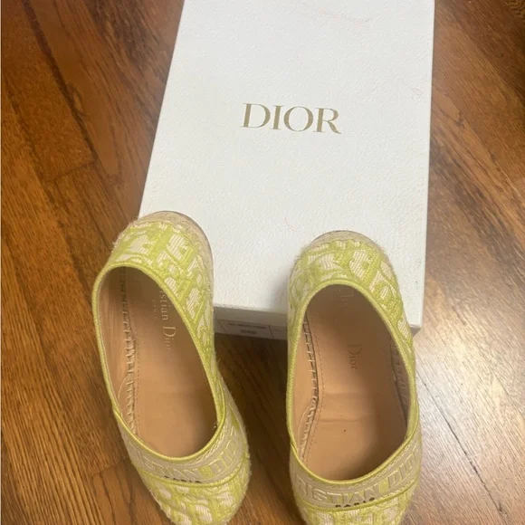 Dior Granville Green Espadrilles - Picture 7 of 7
